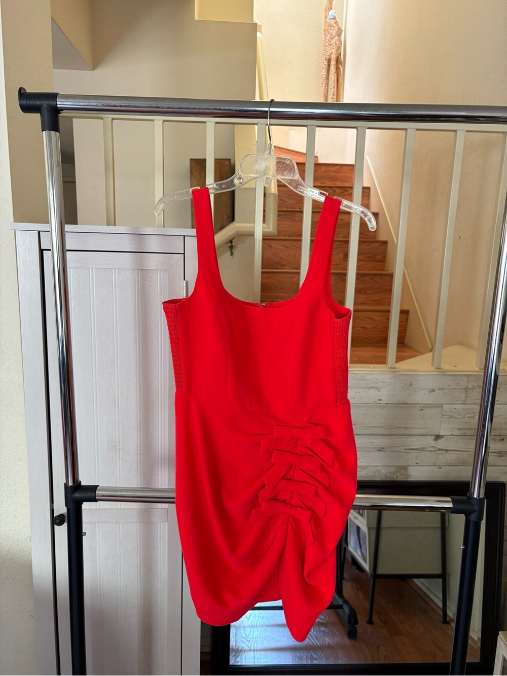 Amanda Uprichard Size XL Fiorella Dress in
Crimson - Picture 3 of 11
